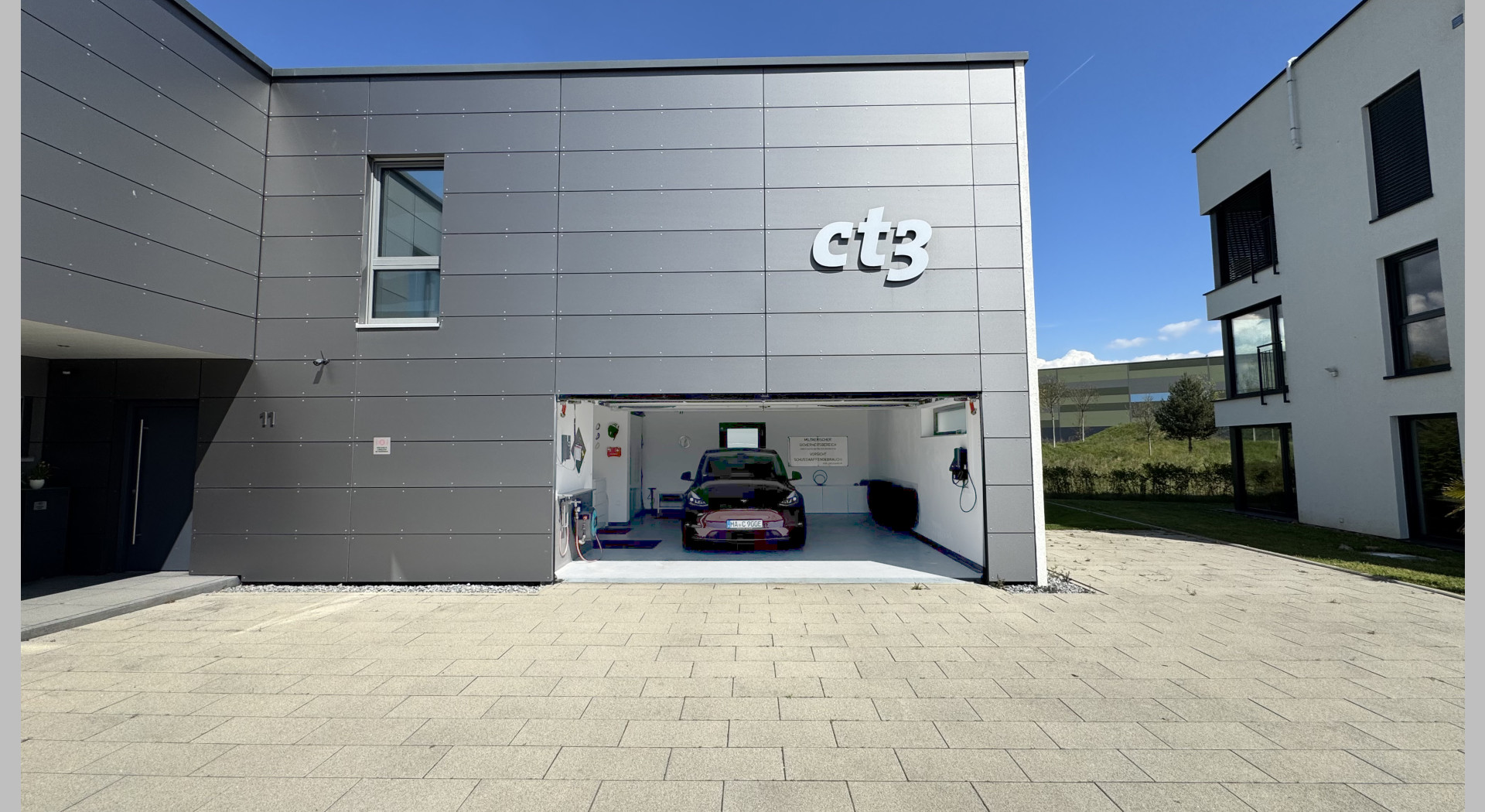 Garage offen