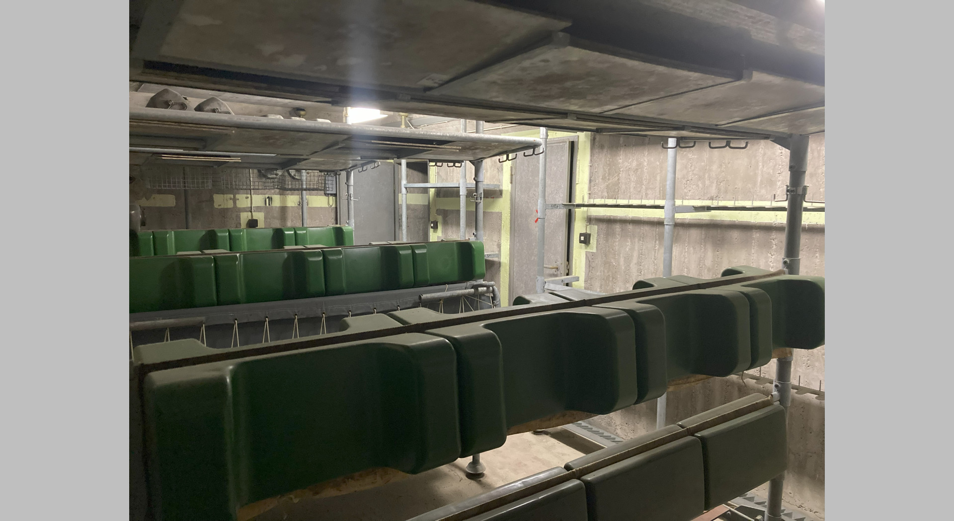Bunker unter Mannschaftsgebäude
