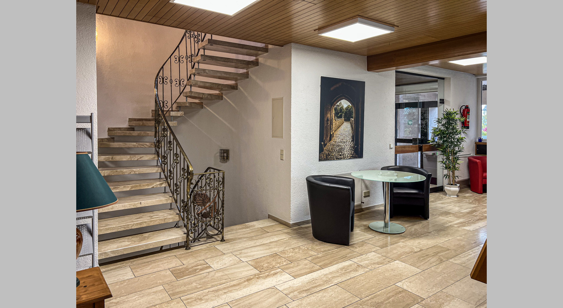 Lobby Treppenaufgang 
